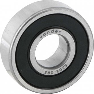 Rolamento r�gido de esfera, 6201-2RS, VONDER