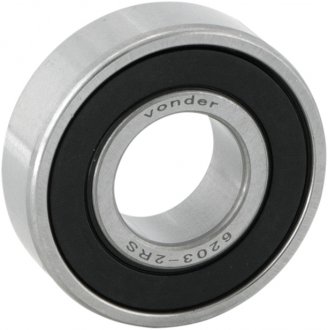 Rolamento r�gido de esfera, 6203-2RS, VONDER
