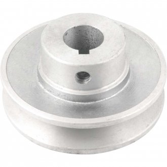 Polia de alum�nio 1 canal, perfil A, 80 mm com furo de 19 mm, VONDER