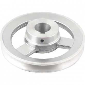 Polia de alum�nio 1 canal, perfil A, 150 mm com furo de 28 mm, VONDER