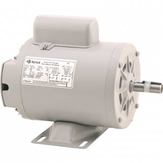 Motor el�trico aberto, 5,00 cv, 2 polos, carca�a N56H, monof�sico, 220 V~ - 254 V~/440 V~ - 508 V~, NOVA/MORITA MOTORS