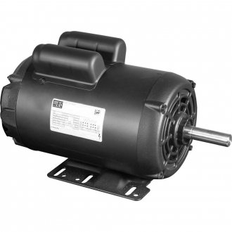 Motor el�trico aberto, 2,00 cv, 4 polos, carca�a G56H, monof�sico, 127 V~/220 V~, 15247449 WEG