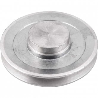 Polia de alum�nio 1 canal, perfil A, 140 mm, sem furo VONDER