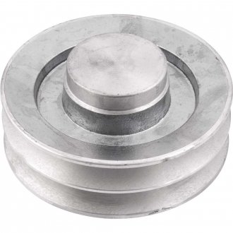 Polia de alum�nio 2 canais, perfil B, 140 mm, sem furo VONDER