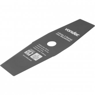 L�mina de 2 pontas, para ro�adeiras, 305 mm x 25,4 mm, VONDER
