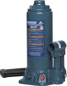 Macaco hidr�ulico tipo garrafa, 8 toneladas (8 tf), GM-8T, MARCON