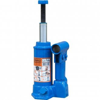 Macaco hidr�ulico tipo garrafa, 1,5 tonelada (1,5 tf), MT-1,5, BOVENAU
