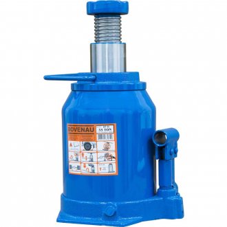 Macaco hidr�ulico tipo garrafa, 35 toneladas (35 tf), MT-35, BOVENAU