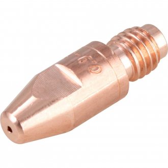 Bico de contato 0,9 mm x 30 mm, em cobre, cromo e zirc�nio, para Tocha TMV 250/300/400 VONDER
