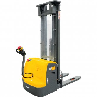 Empilhadeira el�trica, 1,5 tonelada (1,5 tf), eleva��o 5,6 m, sem bateria e carregador, EEV 1500, VONDER