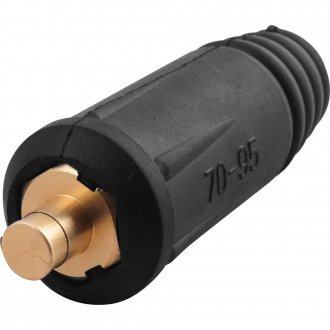Conector baioneta macho 13,0 mm para cabo de solda VONDER