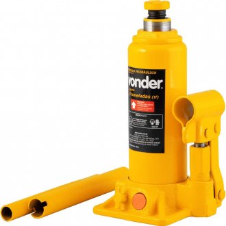 Macaco hidr�ulico tipo garrafa, 3 toneladas (3 tf) VONDER