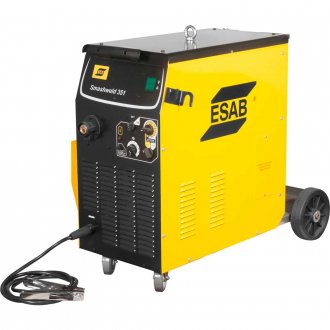 M�quina para solda MIG/MAG, Smashweld 351 com VA (volt�metro e amper�metro) ESAB