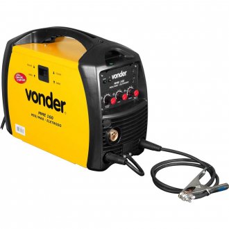 M�quina para solda MIG/MAG e eletrodo, 160 A, MME 160, Minimig, 220 V~, monof�sica, VONDER