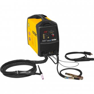 Inversor para solda com eletrodo e TIG, 200 A, RIV 206 AC/DC, com alimenta��o 85 V~ - 265 V~ autom�tico, monof�sico, VONDER