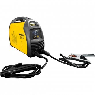 Inversor para solda com eletrodo e TIG, 200 A, RIV 240 PFC, display digital LCD, 85 V~ - 265 V~, alimenta��o autom�tica, monof�sico, VONDER