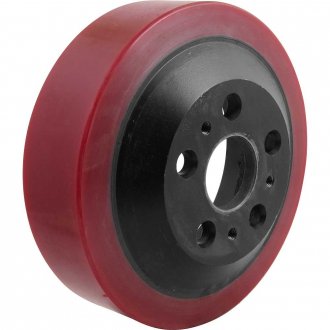 Roda dianteira de tra��o 250 mm x 70 mm de PU, para CDE, EEV e EPV 155LI, VONDER