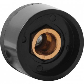 Conector r�pido f�mea, 9 mm, para m�quina de solda, VONDER