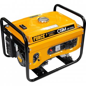 Gerador a gasolina 4.000 W, 127 V~/220 V~, motor 4 tempos, partida manual e el�trica, GM 3500E CSM