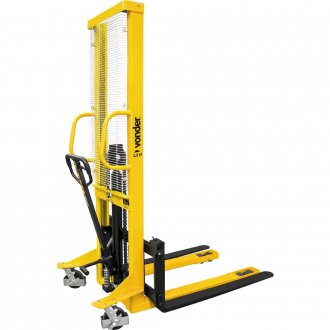 Empilhadeira manual, garfo ajust�vel, 1,5 tonelada (1,5 tf), EMN 151, VONDER