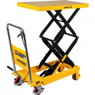 Mesa hidr�ulica pantogr�fica, 0,35 tonelada (0,35 tf), duplo est�gio, MPP 352, VONDER