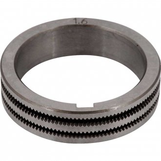 Roldana de arraste, 1,2 mm/1,6 mm, arame de a�o tubular, para as m�quinas MIG/MAG MM 400/MM 403/MM 405, VONDER