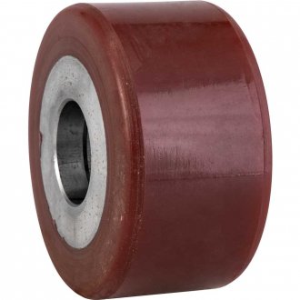 Roda de equil�brio, 114 mm x 60 mm, em poliuretano, VONDER