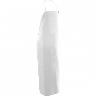 Avental de PVC branco com forro 1,20 m x 0,70 m VONDER