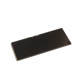 Lente de vidro retangular ton. 12 Carbografite