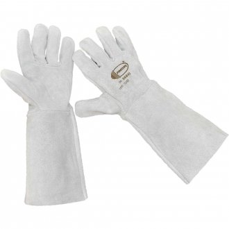 Luva Raspa 15 cm, Modelo Americano, com refor�o na palma, Procipa