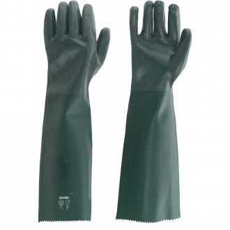 Luva de PVC �spera com forro, 56 cm, PAV 0056 VONDER
