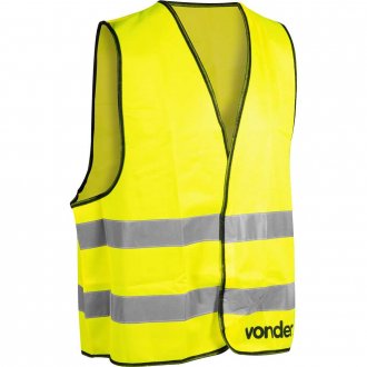 Colete refletivo tipo blus�o, sem bolso, amarelo, CV 100 VONDER