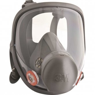 Respirador face inteira, m�dio, 6800, 3M