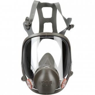 M�scara respirat�ria facial inteira, grande, 6900, HB004371215, 3M