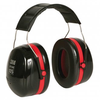 Abafador de ru�dos tipo concha, 25 dB, H10A 3M