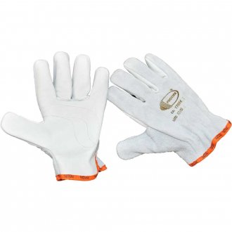 Luva vaqueta  mista ,com dorso em raspa, refor�o na palma 7 cm, 1-2 , PROCIPA