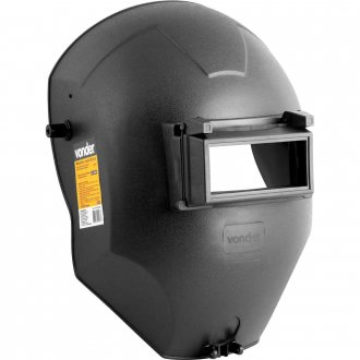 M�scara para solda com visor articulado, ajuste com catraca, VD 726, VONDER
