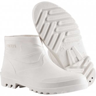 Bota de PVC branca, cano curto, com forro,  SL FLEX, 36, ALPARGATAS