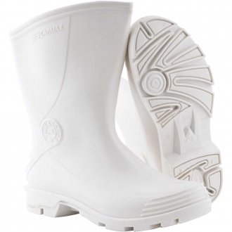 Bota de PVC branca, cano curto, Capataz II, 40, ALPARGATAS