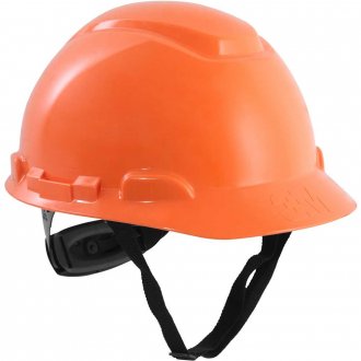 Capacete aba frontal laranja, com catraca, H-706, HB004726723, 3M