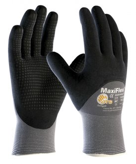 Luva de nylon e elastano, tamanho M (8), com revestimento nitr�lico foam, MAXIFLEX ENDURANCE 3/4, DA-11.900 DANNY
