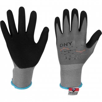 Luva resistente a cortes, tam. XP, grafeno com banho nitr�lico espumoso na palma e dedos, cinza com palma preta, GrapheBiotic, DA50.000, DANNY