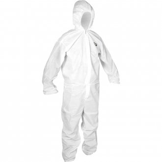 Macac�o com capuz, branco, tamanho M, AI 30 PPL, VONDER