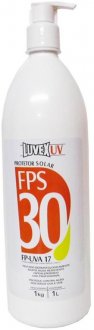 Creme protetor solar, FPS: 30 (UVB) e 17 (UVA), 1 kg, LUVEX