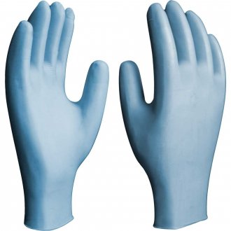Luva nitr�lica, azul, tamanho 10 (GG), LV-SA-NA100-10 IMBAT