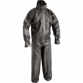 Conjunto para prote��o para motociclista, em PVC 2000, tamanho GG, preto, PANTANEIRO