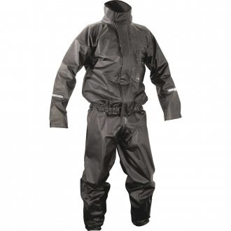 Conjunto para prote��o para motoqueiro, Luxo em PVC 2900, tamanho M, preto, PANTANEIRO