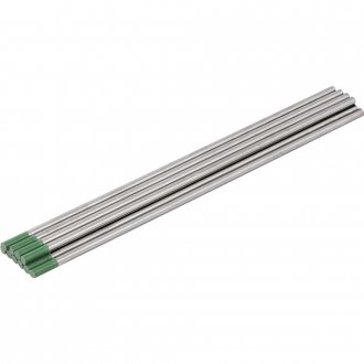 Eletrodo de tungst�nio puro, ponta verde, 3,2 mm AWS A5.12 VONDER