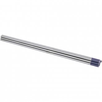 Eletrodo de tungst�nio, ponta roxa, com 1,5% Lant�nio + 0,8% Zirc�nio + 0,8% �trio, 2,4 mm, AWS A5.12, VONDER