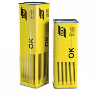 Eletrodo revestido para a�o carbono, 17 kg, E7018G/1 OK5500, com 2,5 mm, ESAB